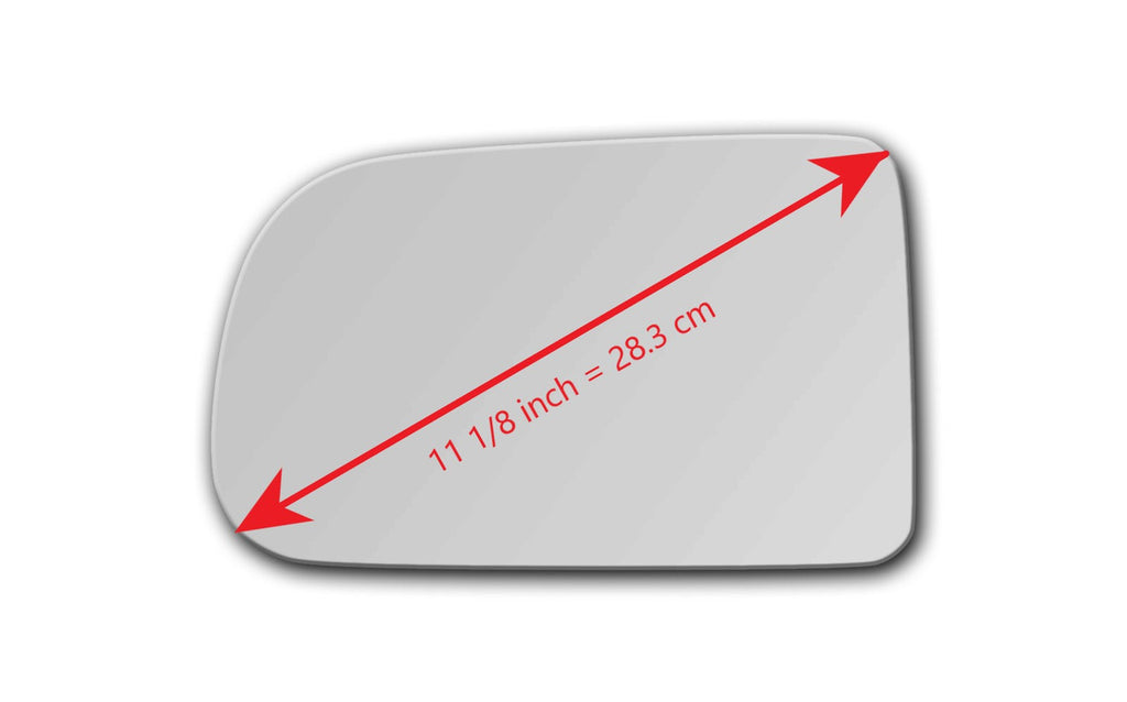 Replacement Mirror Glass for GMC Sierra 2500 2003 - 2004